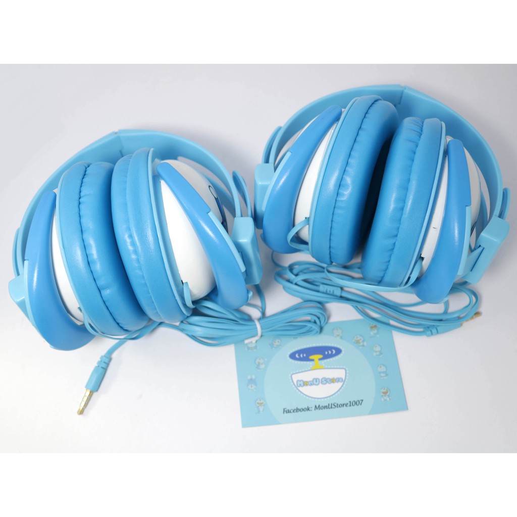 Tai nghe chụp tai headphone DORAEMON DOREMON, Hello Kitty dễ thương cute