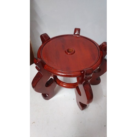 Đôn CHÒ GỖ TRÀM 5 Chân 2 cỡ .Nhỏ và lớn hơn Nhỏ.HÀNG ĐẸP.Cam kết giá rẻ trên thi trường
