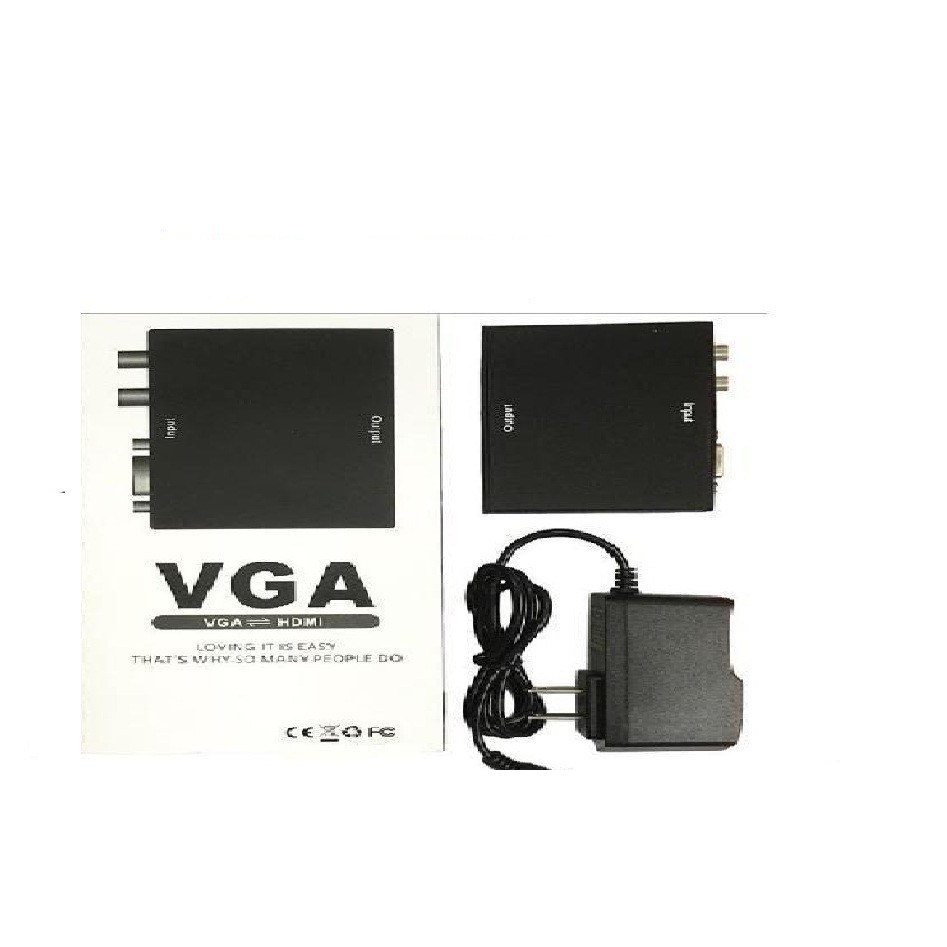 Box chuyển VGA ra HDMI ZQH-003
