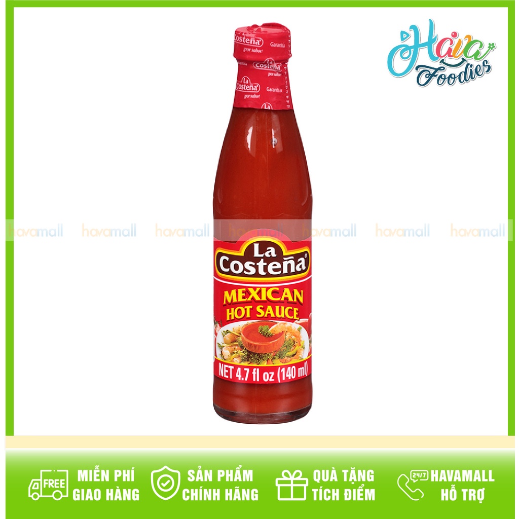 Sốt Ớt Mexico La Costeña 140ml – Mexican Hot Sauce
