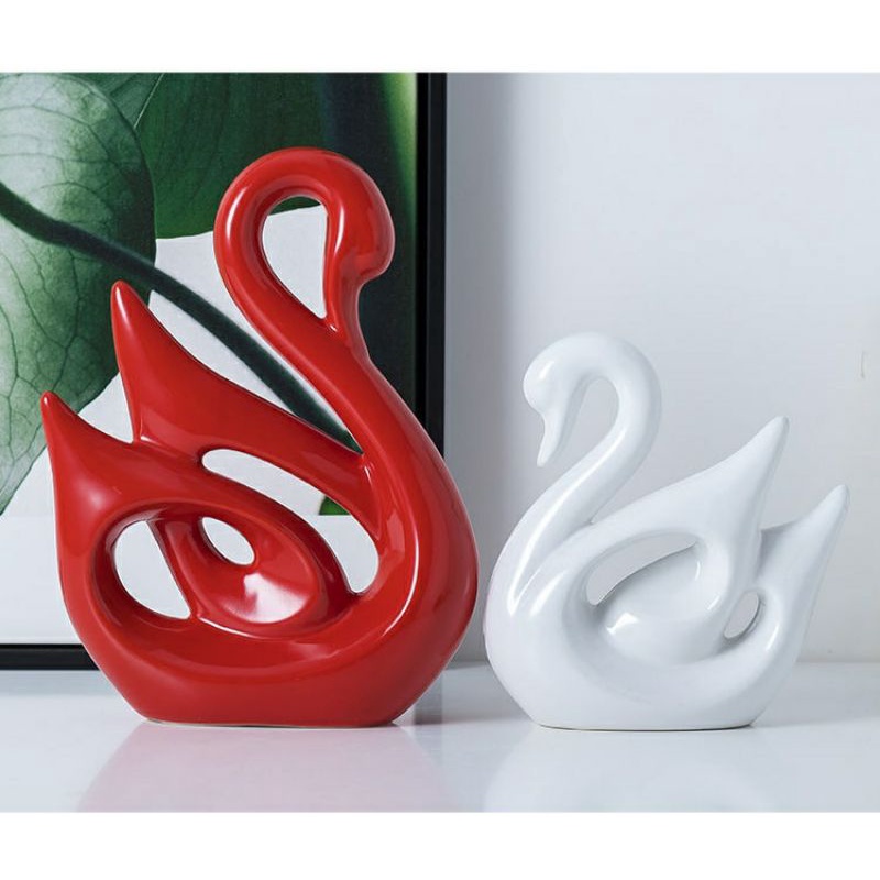 Đôi Thiên Nga Trang Trí,Deco Cao Cấp Trang Trí Nhà Cửa ,Phòng Khách Theo Phong Cách Hiện Đại