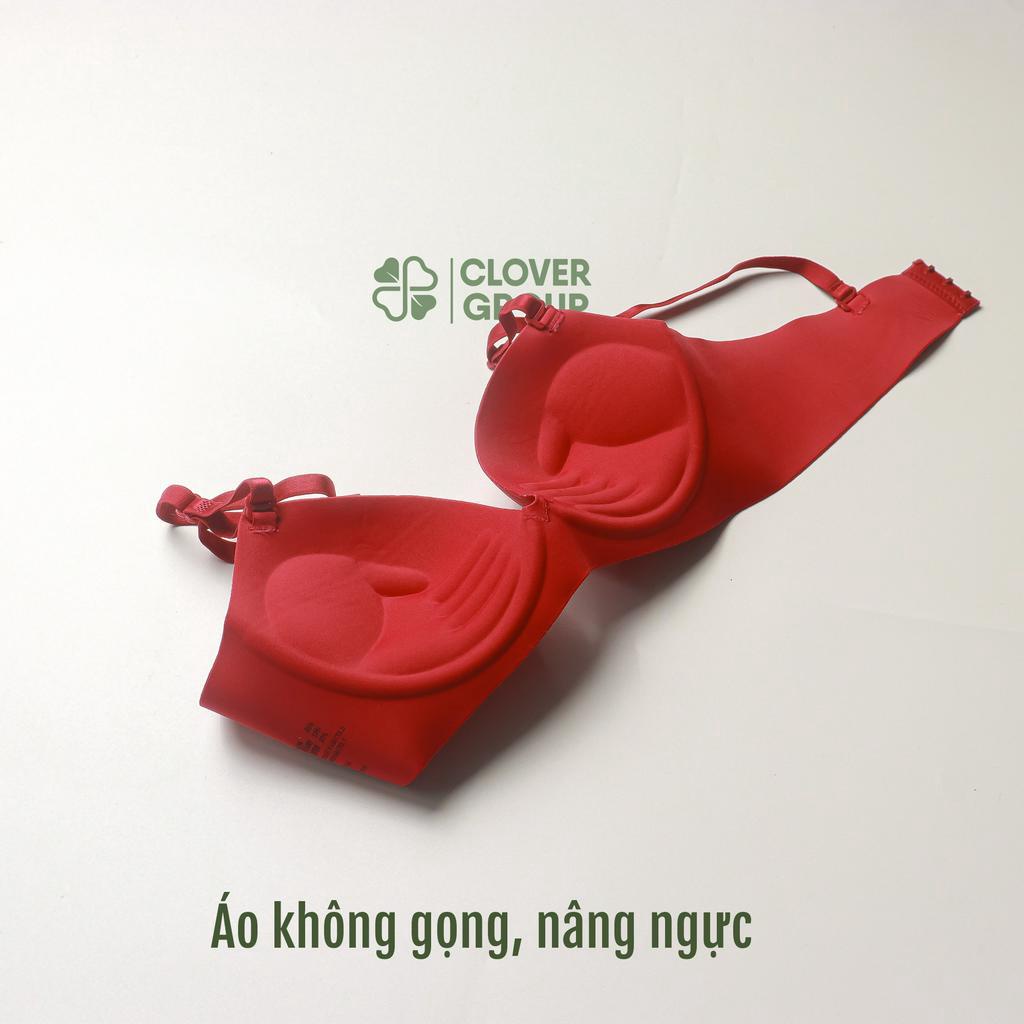 Áo Lót Nữ Su Nâng Ngực 2 Dây, Áo Ngực Định Hình Vòng 1 Tạo Khe Cài Sau - A14