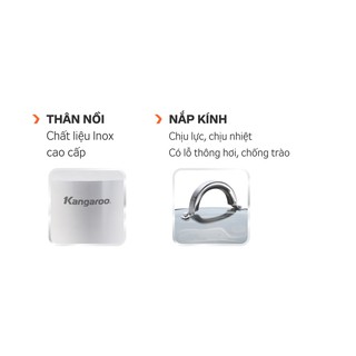 Bộ nồi Inox Kangaroo KG875