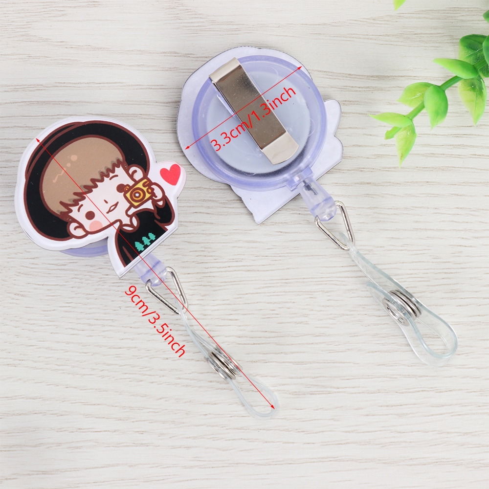 Dây đeo thẻ mini có kẹp cho học sinh/bác sĩ/y tá