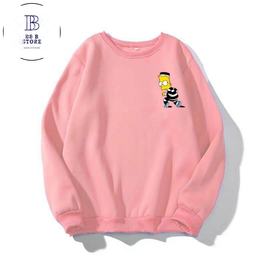 ÁO SWEATER IN SIMPSON CỰC ĐẸP FORM NAM NỮ ĐỀU MẶC ĐƯỢC ĐỦ MÀU ĐỦ SIZE