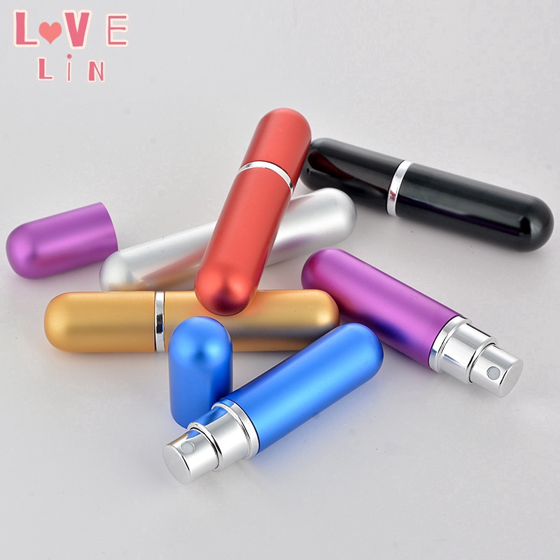 Chai thủy tinh rỗng đựng xịt nước hoa đầu tròn 5ml