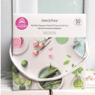 Hộp 50 Mặt Nạ Innisfree EX Mẫu Mới
