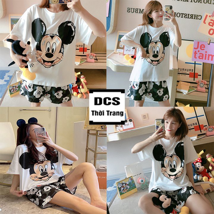 Bộ Ngủ Micky Chất Liệu Tici Hot Trend