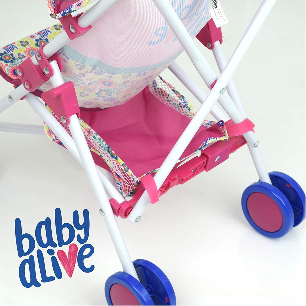 [Nhung123] Đồ chơi xe đẩy búp bê Baby Alive