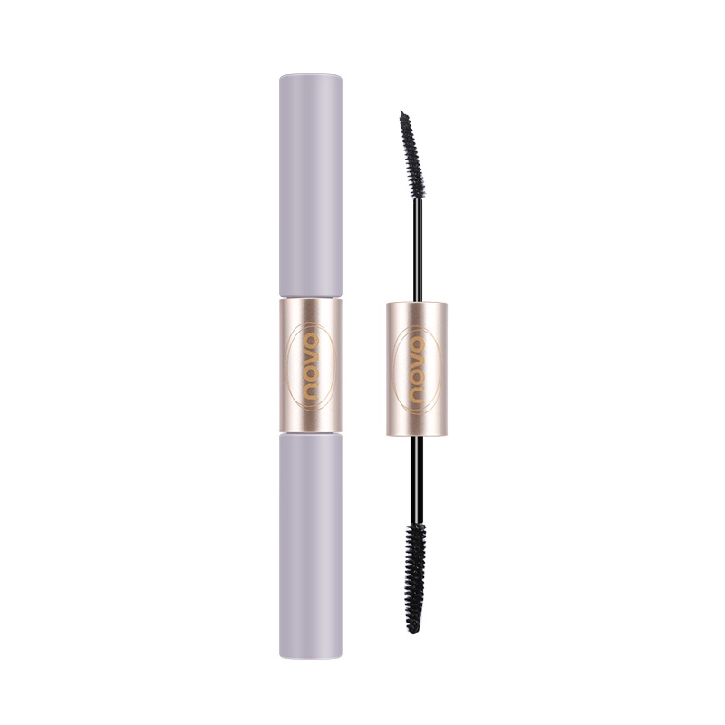 Bộ Mascara 2 Trong 1 Hai Đầu Lâu Trôi Chống Thấm Nước 3D NOVO NO.5562