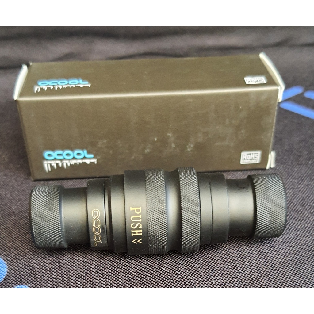 Fit rút nhanh ALPHACOOL EISZAPFEN QUICK RELEASE BLACK G1/4"