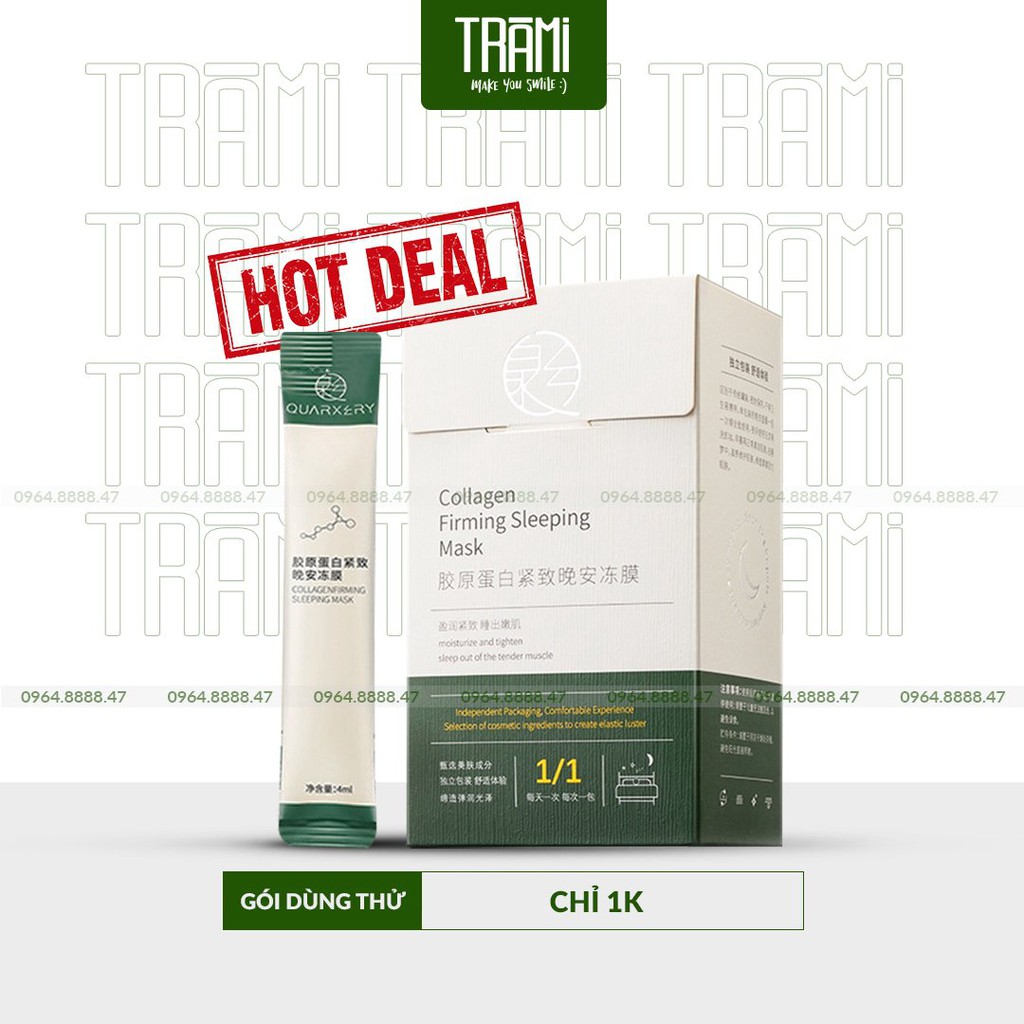 Mặt Nạ Ngủ Thạch Collagen Yanjiayi,Cấp Ẩm,Làm Trắng Da,Nâng Cơ,Trẻ Hóa Làn Da.