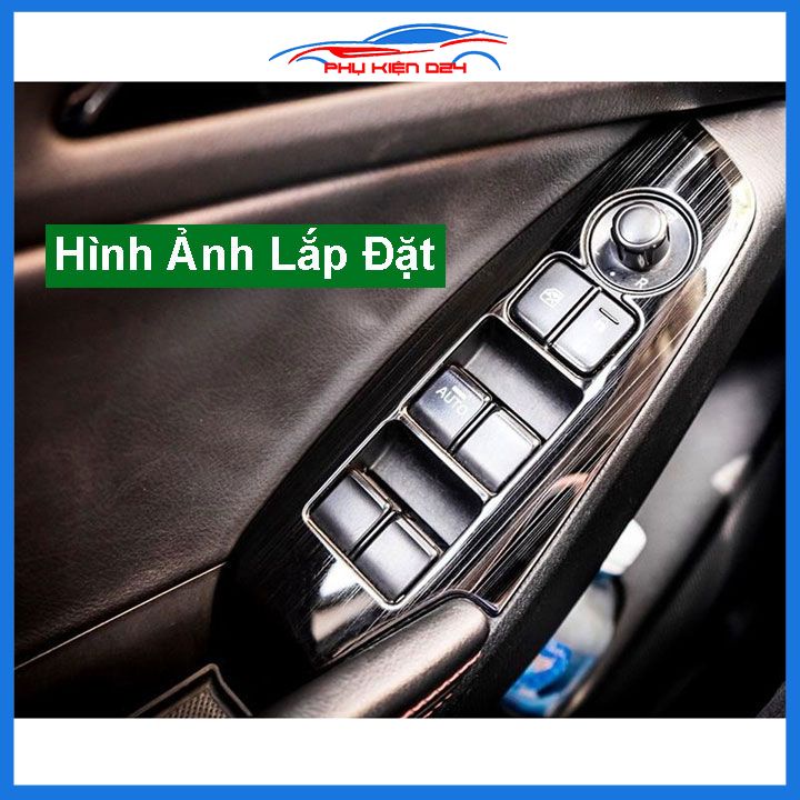 Ốp nội thất Mazda 3 2020-2021-2022-2023 vân Titan bảo vệ chống trầy xước và làm đẹp xe