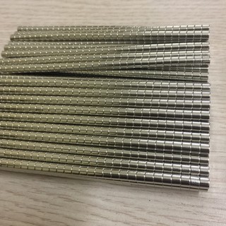 Bộ  50 viên nam châm vĩnh cửu D4 x 1.5mm mạ nikel