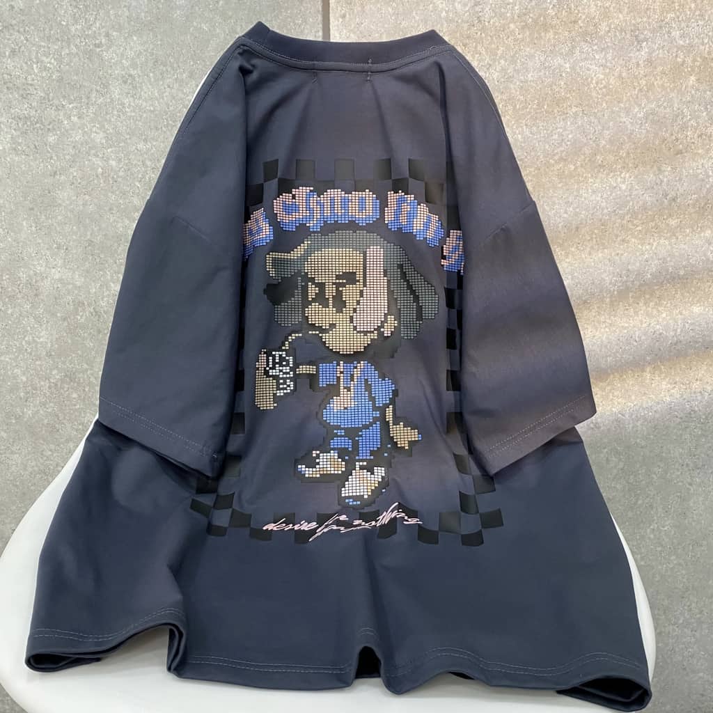 Áo Thun Tay Lỡ NOTHING màu KEM/XÁM ❤️/Nam nữ unisex ❤️ Áo phông cổ tròn form rộng Jaystoree2