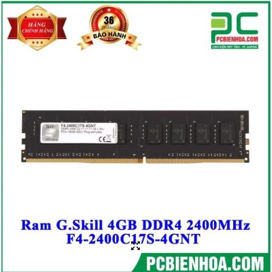 RAM máy tính GSKill 4Gb DDR4-2400 TẶNG BÀN DI CHUỘT GAMING