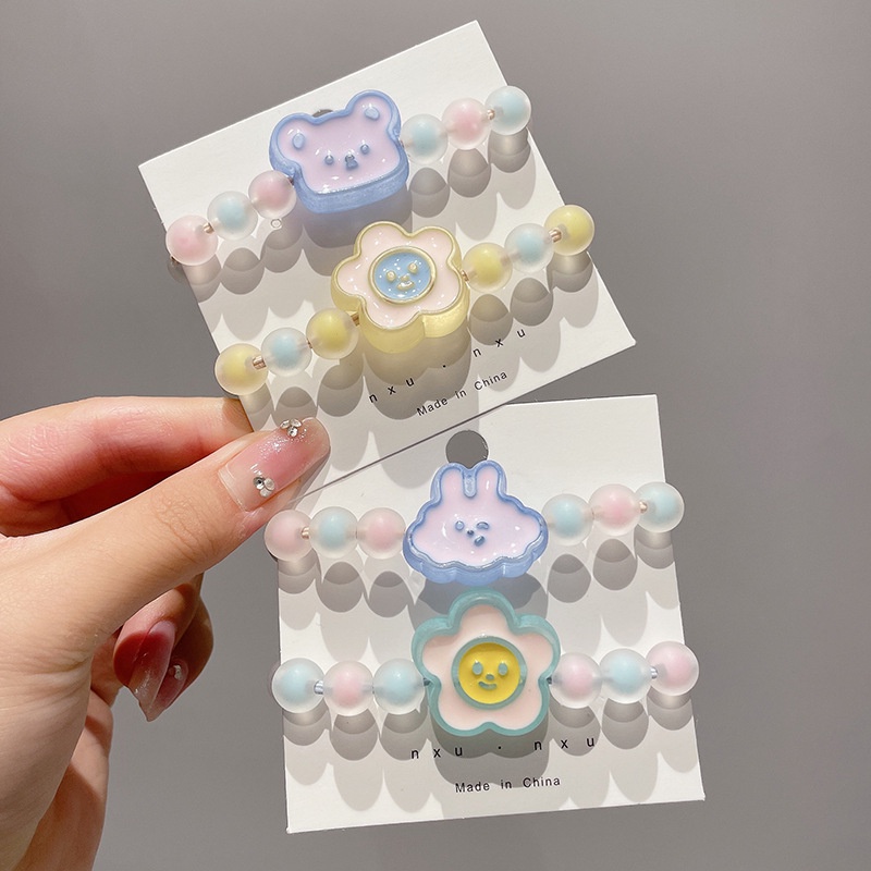 Vòng Đeo Tay Co Giãn Đính Hạt Phong Cách Thời Trang Hàn Quốc 2022