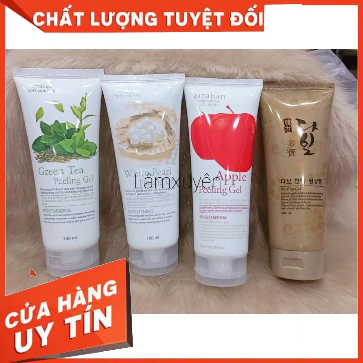 Tẩy tế bào chết Arrahan Soft and Pure 180ml  làm sạch da