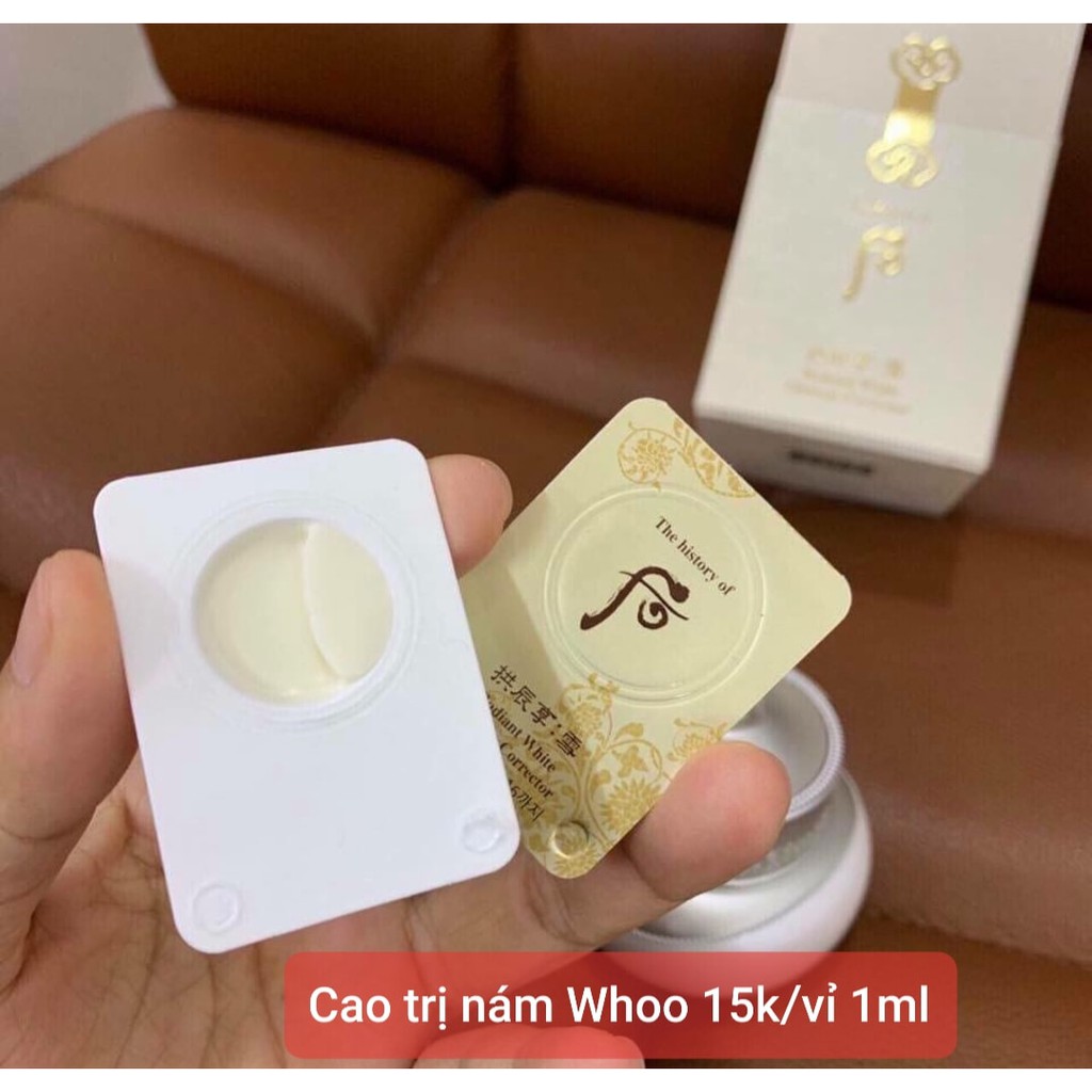 Viên Cao Nám Dưỡng Sáng Da Whoo Radiant White Ultimate Corrector