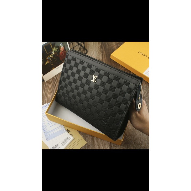 túi clutch Lv cầm tay Unisex