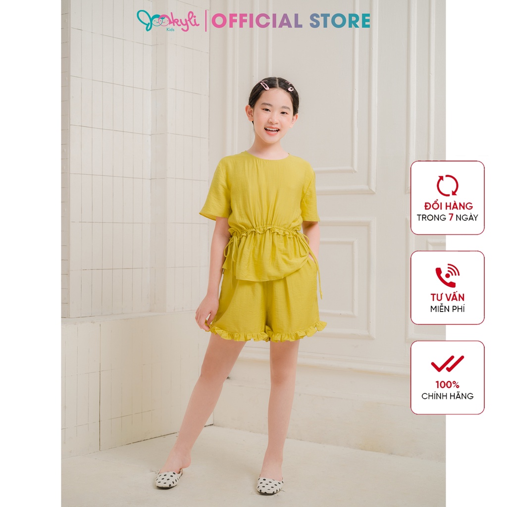 Bộ quần áo JOOKYLI bé gái tơ Girly 94G0955