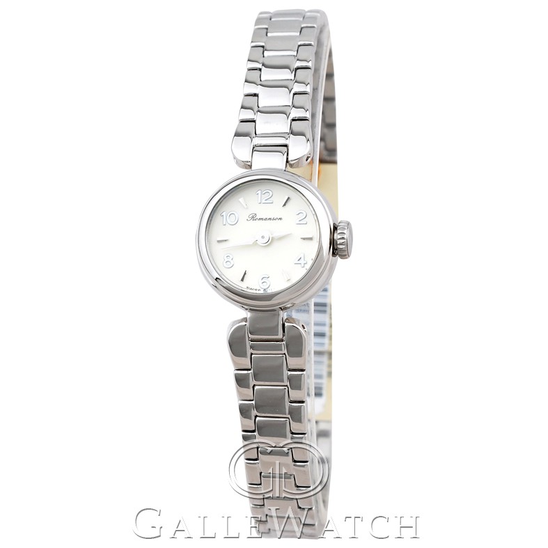 Đồng hồ Romanson Woman Watch PA2638LWIVORY nữ mặt nhỏ máy Thụy Sĩ chống nước dây thép cao cấp chính hãng