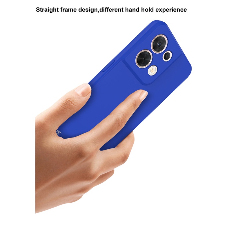 Ốp Lưng Màu Nhám Cho Điện Thoại Oppo Reno 8 Pro Plus 5G Reno8 5G