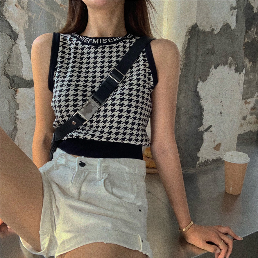 Áo Dệt Không Tay Xinh Xắn Theo Phong Cách Retro Dành Cho Nữ 11023 | BigBuy360 - bigbuy360.vn