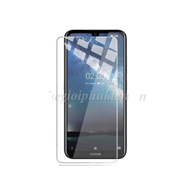 Tấm dán kính cường lực Nokia 7.2 - 2019 hiệu Glass chống vỡ, chống xước màn hình