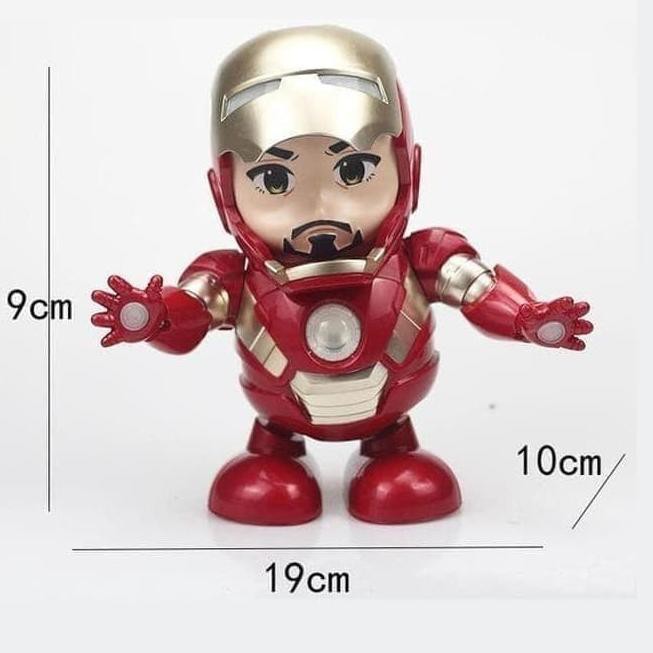 Mô Hình Robot Nhảy Múa Iron Man 'Sg6 Ld-500A Có Đèn Led / Nhảy Múa - 6619b Dj Ironma Tm