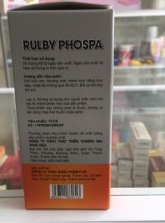 Gói dạ dày rulby phospa