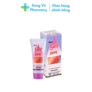 Gót Sen - Dành cho trường hợp nứt nẻ gót chân, tay (Tuýp 15g)