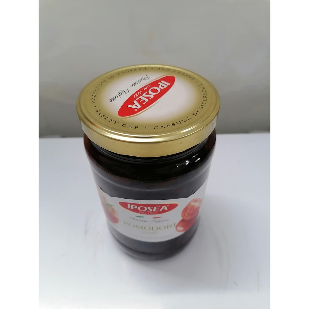 [Lọ TT 1.6 Kg] CÀ CHUA KHÔ NGÂM DẦU [Italia] IPOSEA Pomodori Secchi