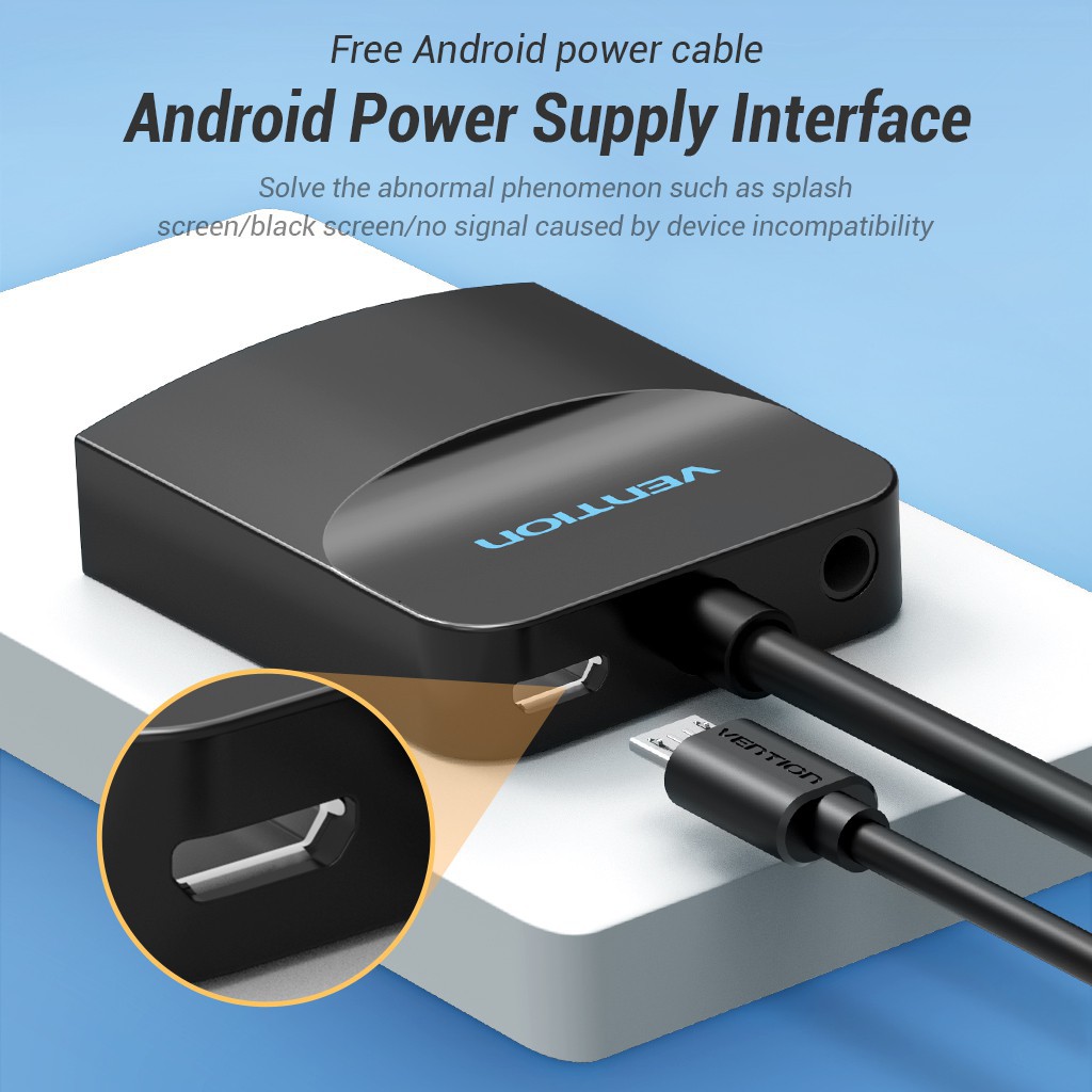 VENTION Thiết Bị Chuyển Đổi Âm Thanh / video Cho Xe Hơi