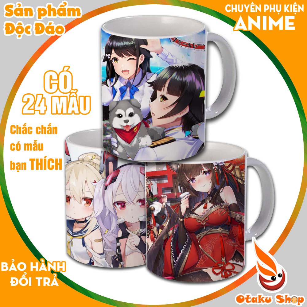 {24 Mẫu} Ly sứ in hình Anime game Azur Lane Cốc uống nước đẹp làm quà tặng đặc biệt giá trị và ý nghĩa