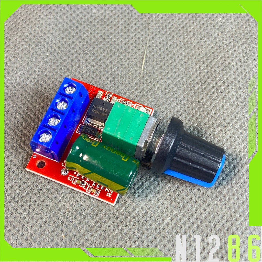 MẠCH GIẢM ÁP- CHIẾT ÁP 4.5V - 35V 3A. DC-DC Step Dowm điều khiển tốc độ quạt, motor DC