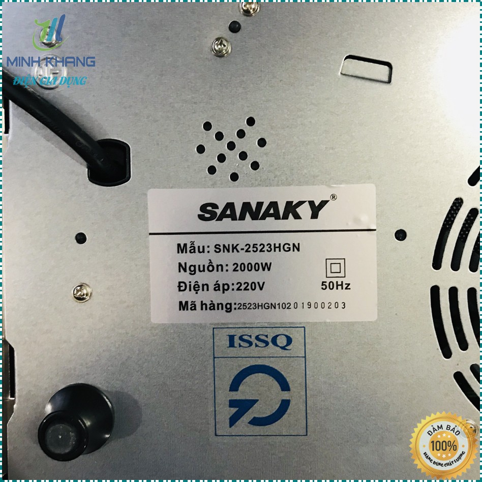 Bảo Hành 12Tháng Bếp hồng ngoại cảm ứng Sanaky SNK 2523 HGN Hàng chính hãng