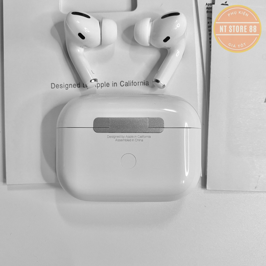 Tai nghe bluetooth airpods Pro bản best 1:1, Đổi Tên, Định Vị, pin trâu, Sạc không dây,dùng cả ios và Androi