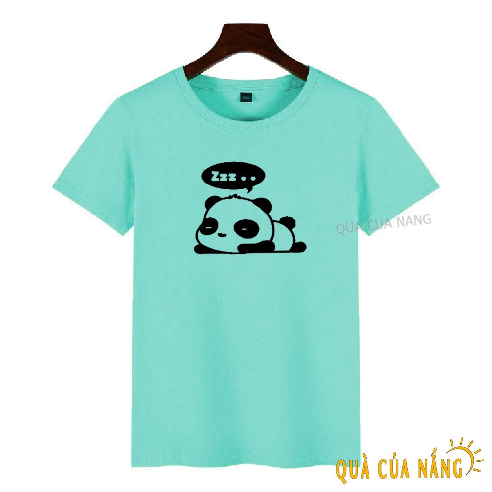 Áo Thun Nữ In Hình Panda Zzz.. Phong Cách AT-083 | BigBuy360 - bigbuy360.vn
