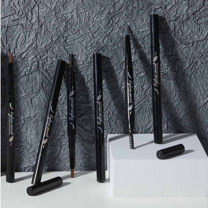 Chì Kẻ Mày 2 Đầu Đen Huyền Bí Lameila Eye Brow 809 chính hãng nội địa mềm mịn lâu trôi chuẩn màu sỉ rẻ | BigBuy360 - bigbuy360.vn