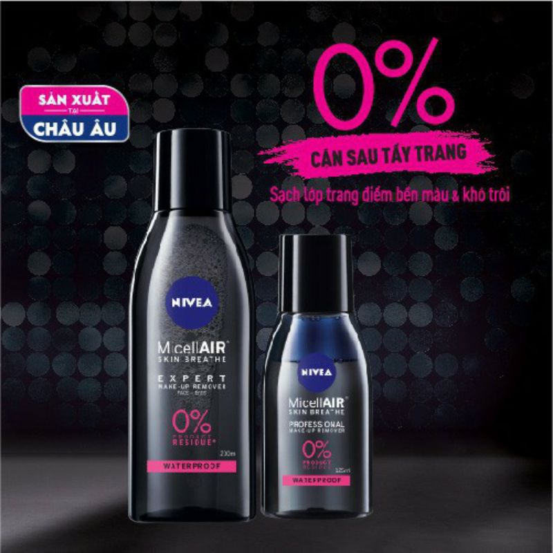 Nước tẩy trang chuyên nghiệp NIVEA Expert Micellair Skin Breathe  - 2555
