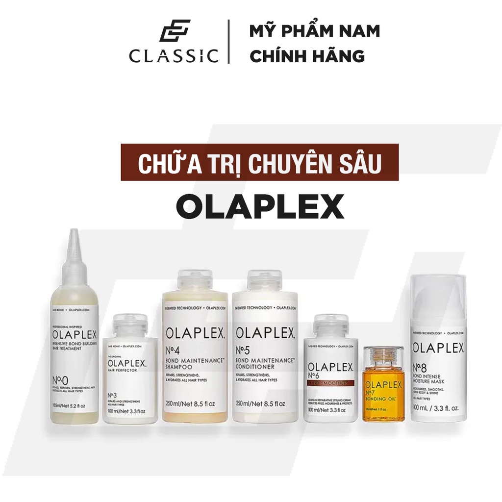 Bộ sản phẩm chăm sóc tóc chuyên sâu OLAPLEX