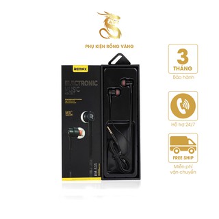 Tai nghe REMAX RM 535 hàng chính hãng có dây có mic chống ồn