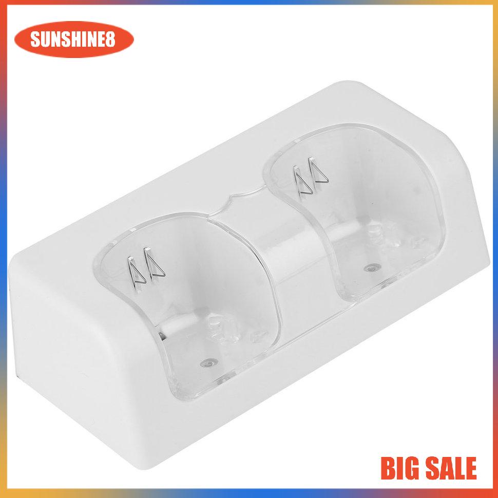 【SUN】2 Charger Station 2 PCS 2800mAh Rechargeable Battery For Wii Remote Control