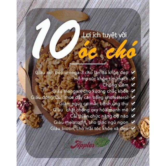 Nhân Óc Chó Đỏ Nhập Khẩu Mỹ 500gr