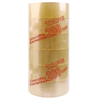 Băng keo 200ya cây 6 cuộn 1,6kg - chuyên dùng đóng hàng