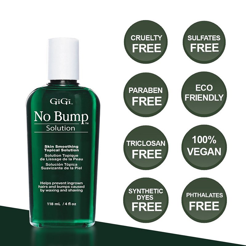 Chống Mọc Lông Ngược Vào Dưới Da GiGi No Bump dùng trước Khi Wax Lông, Dạng Nước 4oz / 118ml