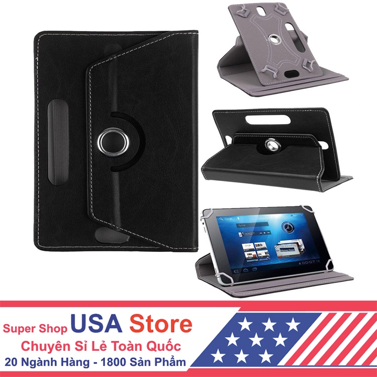 Bao Da Máy Tính Bảng 8 - 10 inch Vỏ Bảo Vệ Máy Tính Bảng Hỗ Trợ Xoay 360 Vỏ Bảo Vệ Máy Tính Bảng Ipad