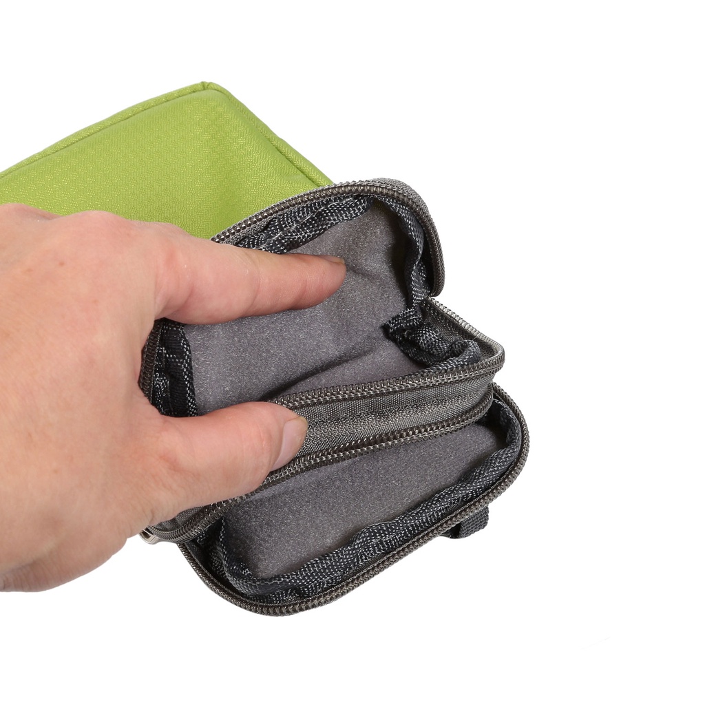 Túi Đựng Điện Thoại Kích Thước 4.7-7.2 inch 3 Ngăn Có 2 Khóa Kéo Cho Điện Thoại Thông Minh OPPO VIVO