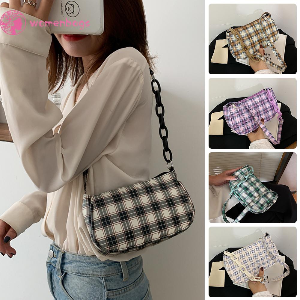 Túi xách bằng da PU phối dây xích thời trang cho nữ | BigBuy360 - bigbuy360.vn